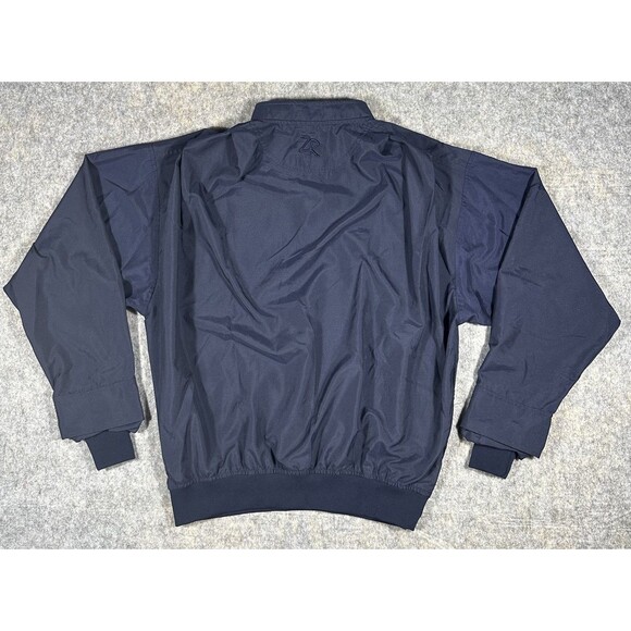 Zero Restriction Lightweight Windshirt Men’s M Golf Blue 1/4 Snap Jacket READ - Picture 2 of 13